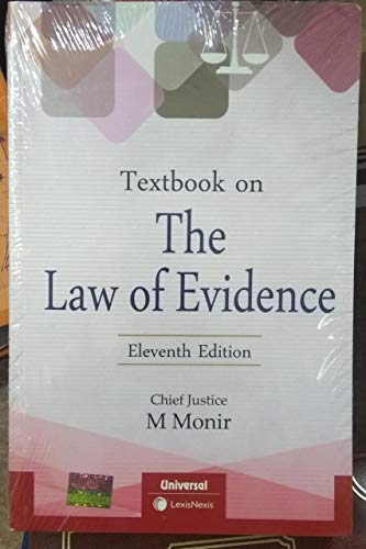 Textbook on The Law of Evidence
